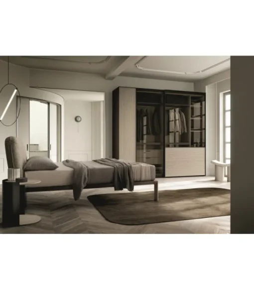New SANTA LUCIA ARMADIO  MODELLO NUIT CON 2 ANTE SCORREVOLI ANCHE IN VETRO_VERSIONE 1 |