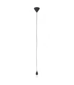 Discount CONTEMPORARY STYLE FILO ELETTRICO E27 NERO