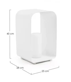 Outlet CONTEMPORARY STYLE LAMPADA LED C-P. RIDLEY BIANCA YK11 H45