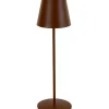 Sale CONTEMPORARY STYLE LAMPADA TAV. LED ETNA MARRONE H38