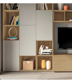 Hot SANTA LUCIA Libreria con basi porta TV L.324 cm |