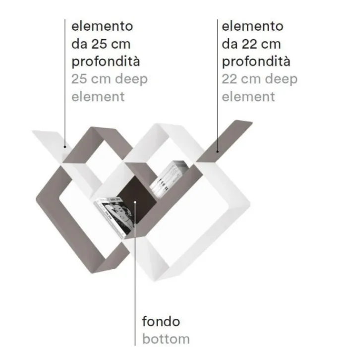 Hot PEZZANI LIBRERIA MONDRIAN 05 |