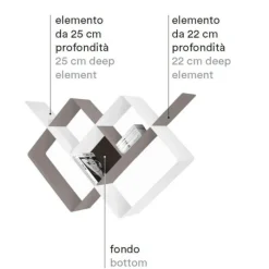 Discount PEZZANI LIBRERIA MONDRIAN 04 |