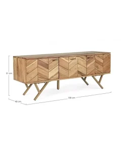 Sale CONTEMPORARY STYLE MOBILE PORTA TV 3A RAIDA