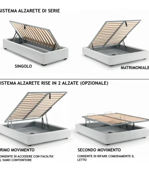 New SAMOA LETTI Modern Contenitore |