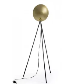 Best CONTEMPORARY STYLE PIANTANA DESIGN TREPPIEDE NERO-ORO H156