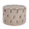 Outlet CONTEMPORARY STYLE POUF LORELLA TORTORA