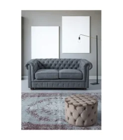 Outlet CONTEMPORARY STYLE POUF LORELLA TORTORA