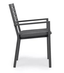 New CONTEMPORARY STYLE SEDIA C-BR C-C HELINA ANTRACITE LH32