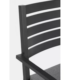 New CONTEMPORARY STYLE SEDIA C-BR C-C HELINA ANTRACITE LH32