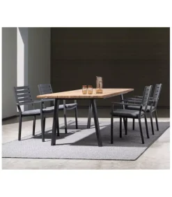 New CONTEMPORARY STYLE SEDIA C-BR C-C HELINA ANTRACITE LH32