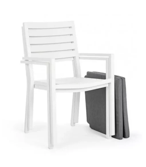Sale CONTEMPORARY STYLE SEDIA C-BR C-C HELINA BIANCO LD30