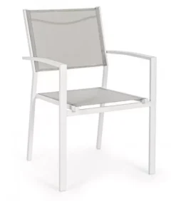 Outlet CONTEMPORARY STYLE SEDIA C-BR HILDE BIANCO CLOUD LD30