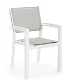 Outlet CONTEMPORARY STYLE SEDIA C-BR HILDE BIANCO CLOUD LD30