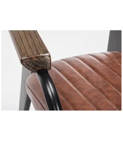 Best CONTEMPORARY STYLE SEDIA C-BR NELLY ARANCIO SCURO VINTAGE