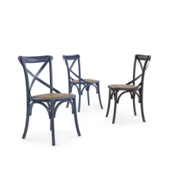 Online CONTEMPORARY STYLE SEDIA CROSS BLU