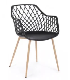 New CONTEMPORARY STYLE SEDIA OPTIK NERO