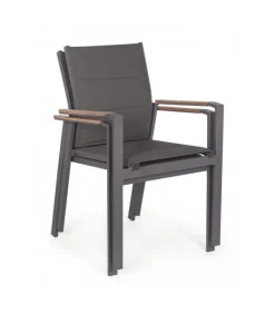 Online CONTEMPORARY STYLE SET 6 SEDIA C-BR KUBIK ANTRACITE SJ61