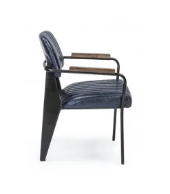 Hot CONTEMPORARY STYLE SET 2 SEDIA C-BR NELLY BLU VINTAGE