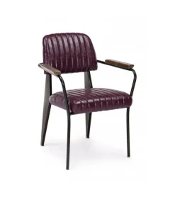 Fashion CONTEMPORARY STYLE SET 2 SEDIA C-BR NELLY BORDEAUX VINTAGE