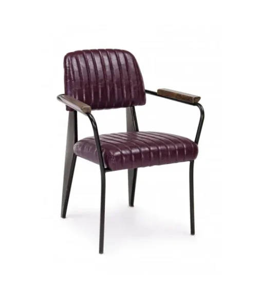 Fashion CONTEMPORARY STYLE SET 2 SEDIA C-BR NELLY BORDEAUX VINTAGE
