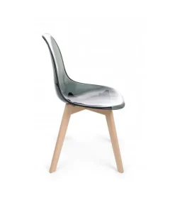 Hot CONTEMPORARY STYLE SET 4 SEDIA EASY FUME'