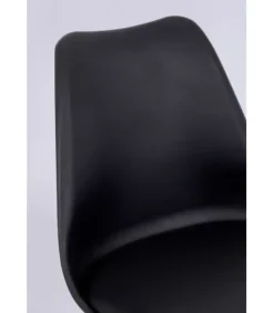New CONTEMPORARY STYLE SET 4 SEDIA NEW TREND NERO