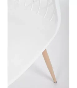 New CONTEMPORARY STYLE SET 4 SEDIA OPTIK BIANCO