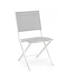 Discount CONTEMPORARY STYLE SET 4 SEDIA PIEGH. ELIN BIANCO LH30