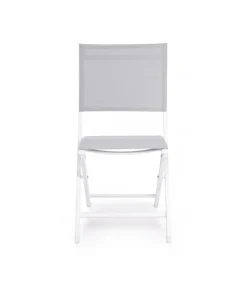 Discount CONTEMPORARY STYLE SET 4 SEDIA PIEGH. ELIN BIANCO LH30