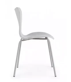 Hot CONTEMPORARY STYLE SET 4 SEDIA TESSA GRIGIO CH. C-GAMBA IN TINTA