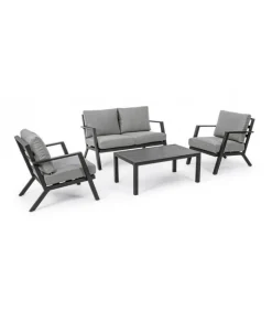 Clearance CONTEMPORARY STYLE SET4 SALOTTO C-C HARLEY ANTRACITE YK13