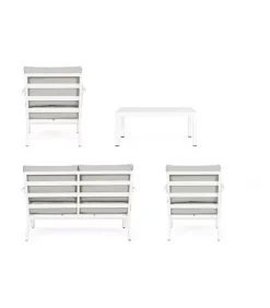 Clearance CONTEMPORARY STYLE SET4 SALOTTO C-C HARLEY BIANCO YK11