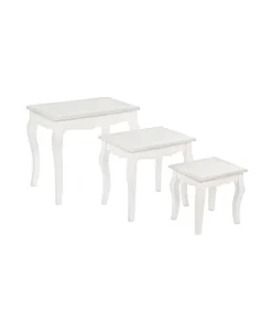 New CONTEMPORARY STYLE SET3 TAVOLINO CLORINE