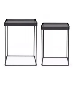 Outlet CONTEMPORARY STYLE SET2 TAVOLINO ZEINA QU J89