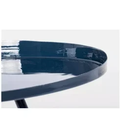 New CONTEMPORARY STYLE TAVOLINO ANCHITA BLU 46.5X46