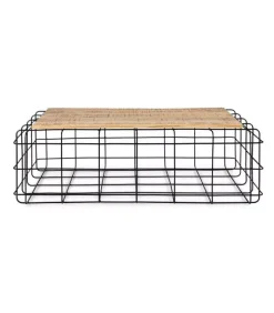 New CONTEMPORARY STYLE TAVOLINO TRELLIS RET 110X65