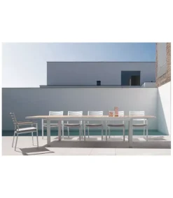Discount CONTEMPORARY STYLE TAVOLO AL.BELMAR 220-340X100 BIANCO YK11