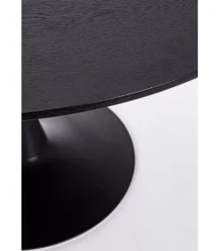 Outlet CONTEMPORARY STYLE TAVOLO BLOOM NERO D120