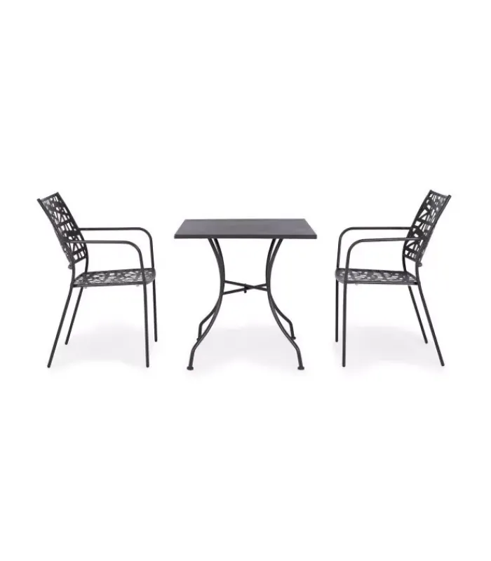 Best CONTEMPORARY STYLE TAVOLO KELSIE ANTRACITE 70X70