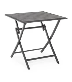 Best CONTEMPORARY STYLE TAVOLO PIEGH. ELIN 70X70 ANTRACITE LH32