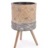 Best CONTEMPORARY STYLE VASO DAKAR TREPPIEDE MAGNESIA H39